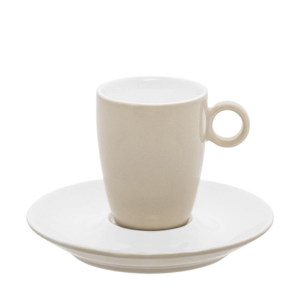 Soucoupe à café / thé champagne 15 cm - RGB