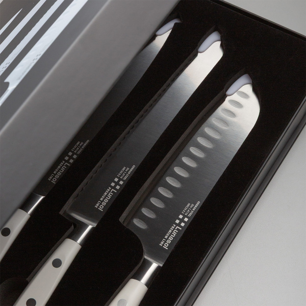Set de couteaux 5 pièces — Lunasol Premium Knife blanc