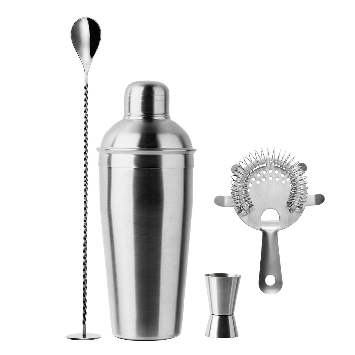 Set de barman 4 pièces mat – Basic Bar