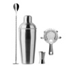 Set à cocktail en inox mat 4 pcs — Basic Bar