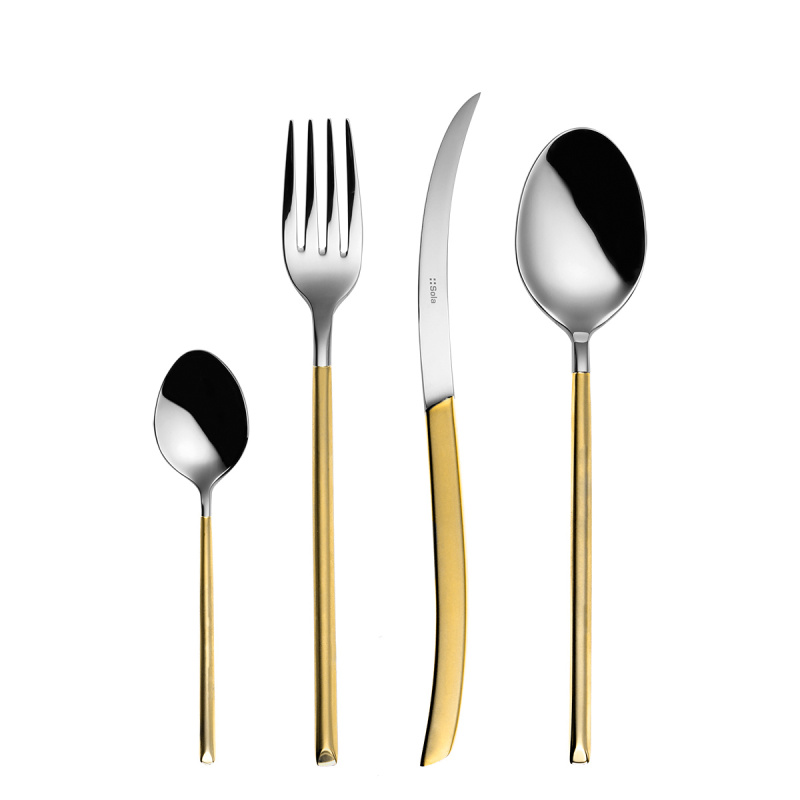 Set de couverts 24 pcs – Avantgarde Gold