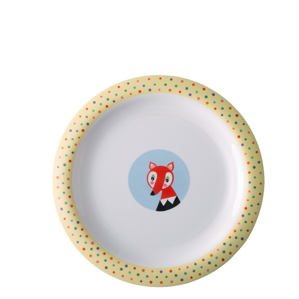 Set enfant en mélamine 3 pièces – Kids WORLD Animals