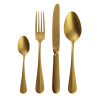 Set de couverts 24 pcs – Baguette Vintage PVD or Stone Wash