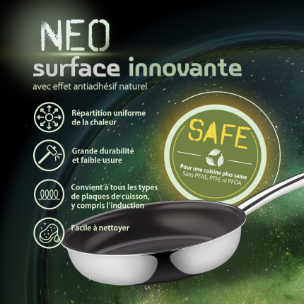 Poêle profonde ø 24 cm | Orion Expert Neo