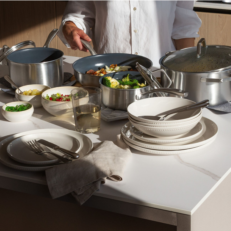 Set de démarrage casseroles et poêles 10 pièces | Sirius Terra