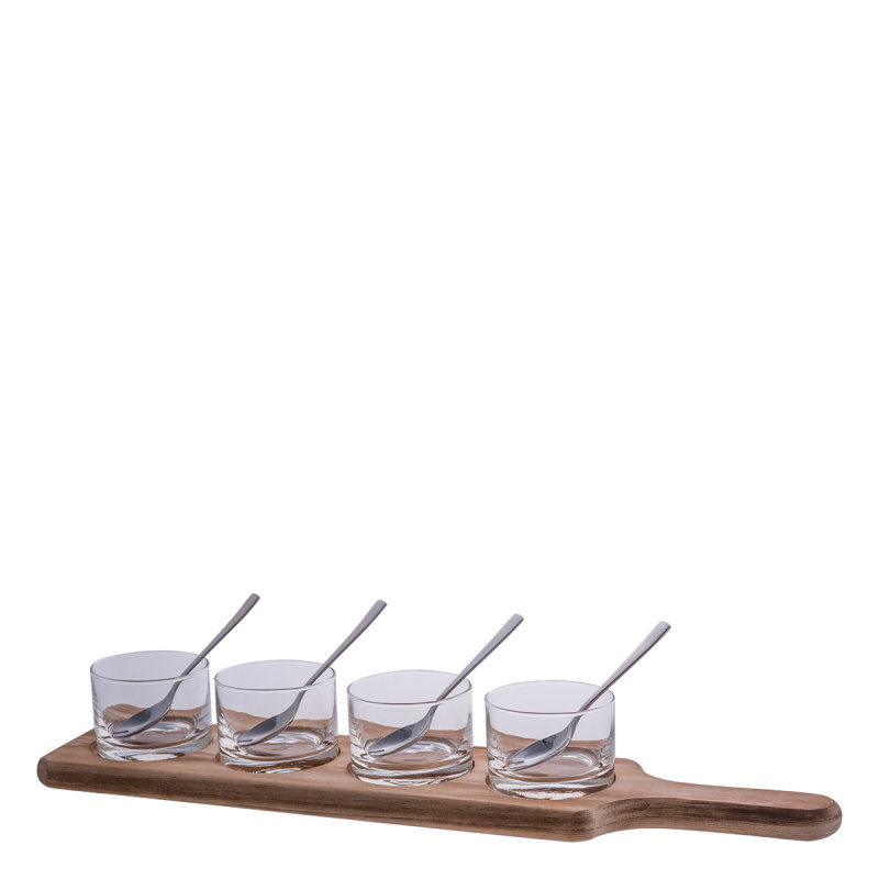 Set de 9 pièces pour dessert / entrée - Flow