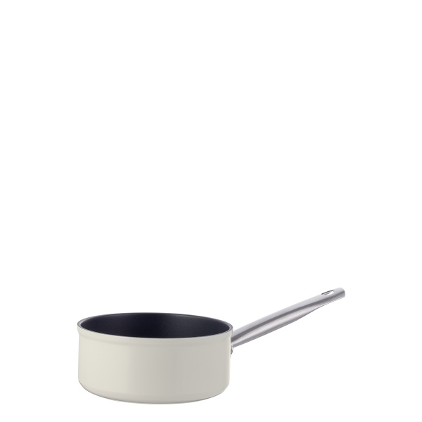 Casserole avec revêtement en titane crème Ø 16 cm - Saturn Terra Lunasol