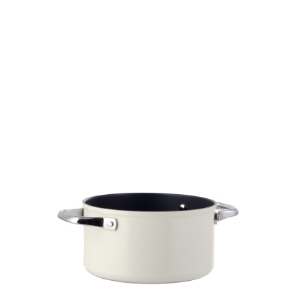 Faitout avec revêtement en titane crème Ø 20 cm - Saturn Terra Lunasol