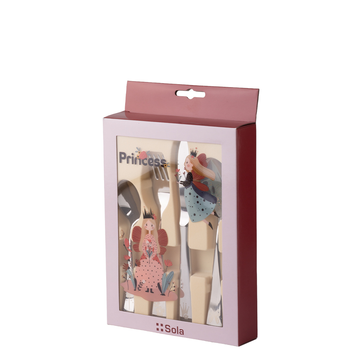 Set de couverts enfant Princess 4 pcs — KIDS WORLD poliert