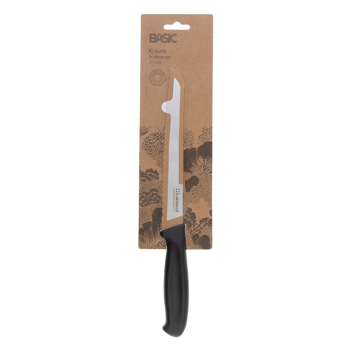 Couteau à pain 20 cm | Basic Lunasol