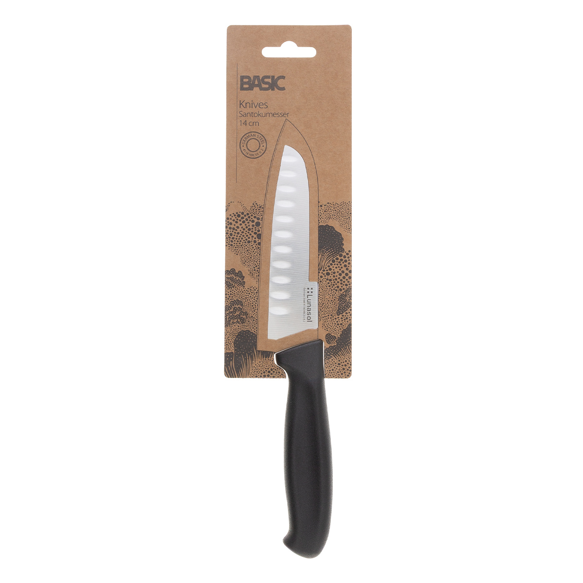 Couteau Santoku 14 cm | Basic Lunasol