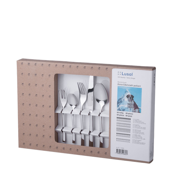 Besteckset 60-tlg. - Anna CR poliert LUSOL