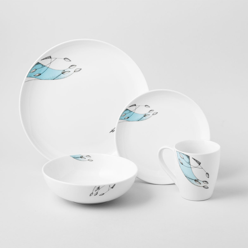 Tasse 330 ml Set 4 pcs - S-Art Elements Eau