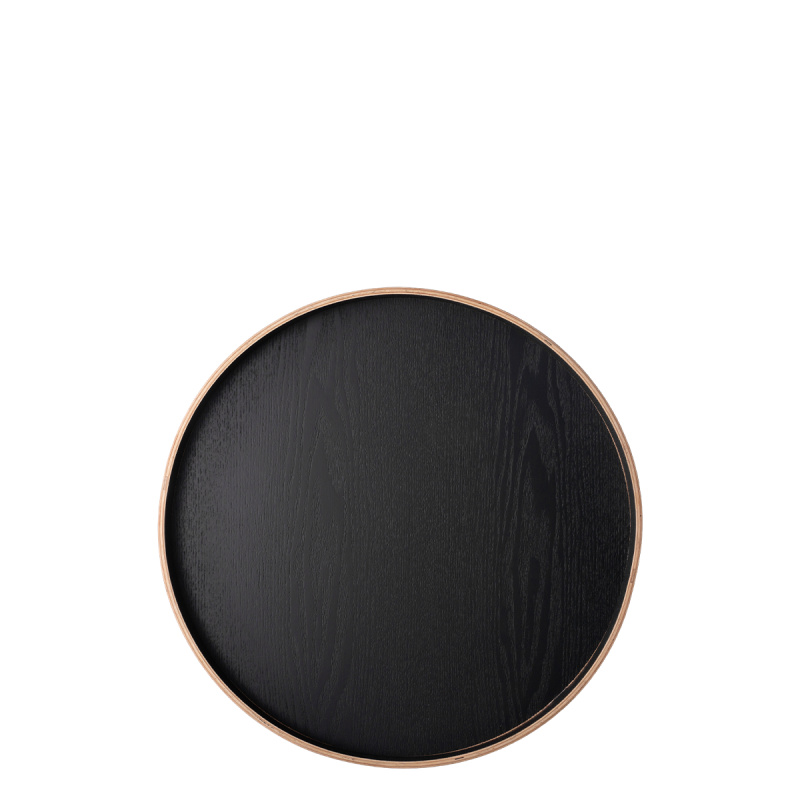 Plateau rond Ø 40 cm, H : 3.5 cm – Elements Wood Wengue