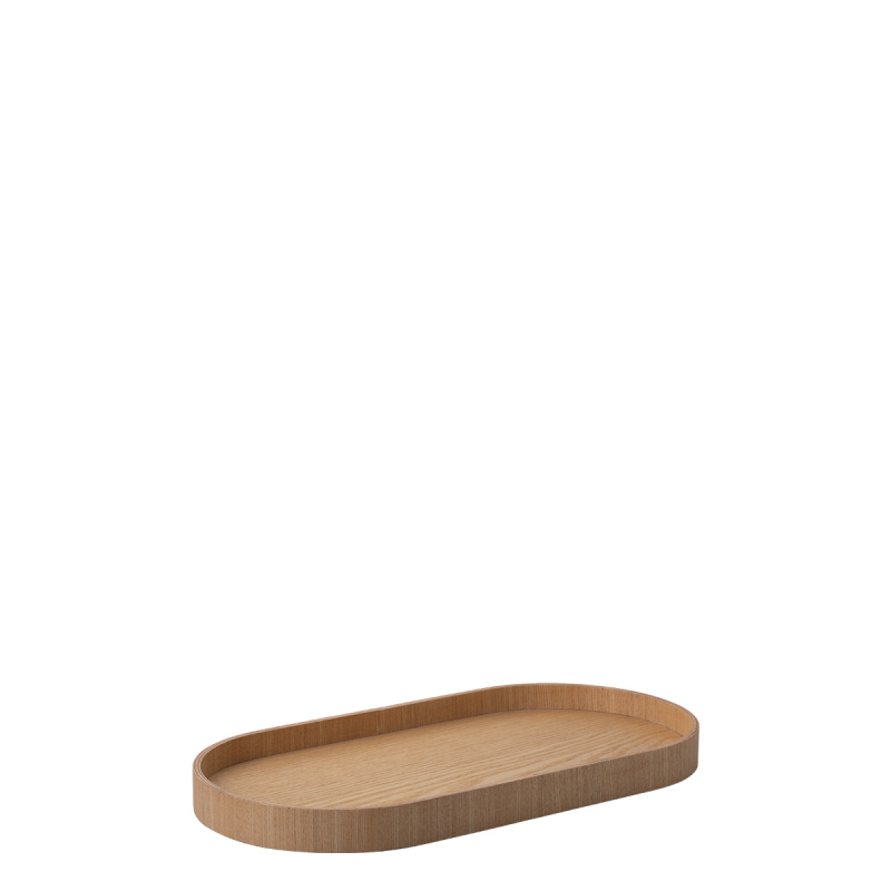 Plateau ovale 40 x 20 x 3 cm – Elements Wood frêne