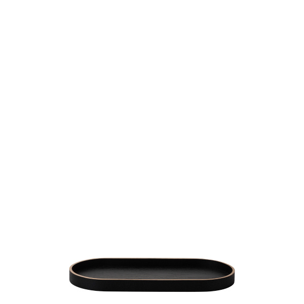 Plateau ovale 35.5 x 16.5 x 2.5 cm – Elements Wood Wengue