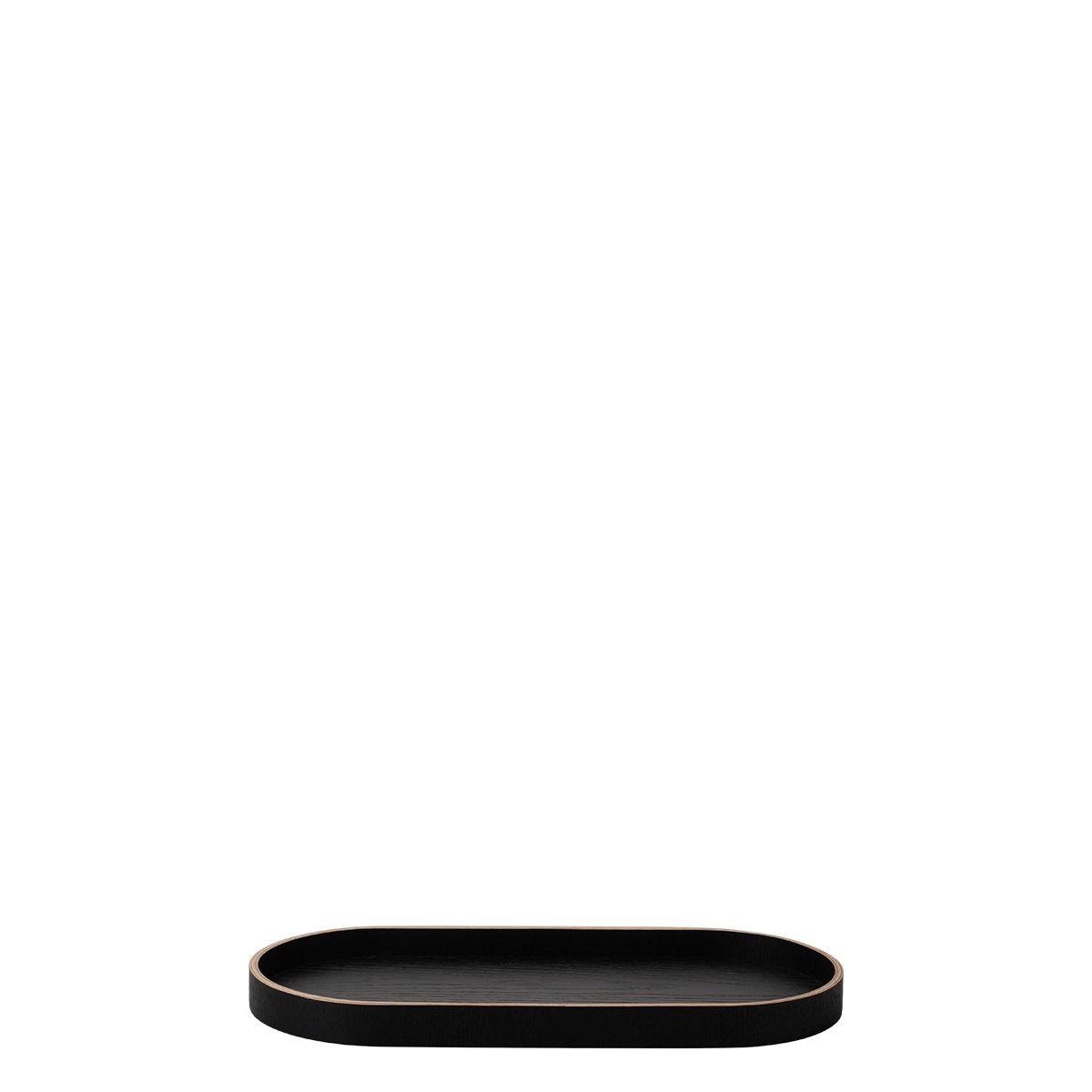 Plateau ovale 35.5 x 16.5 x 2.5 cm – Elements Wood Wengue