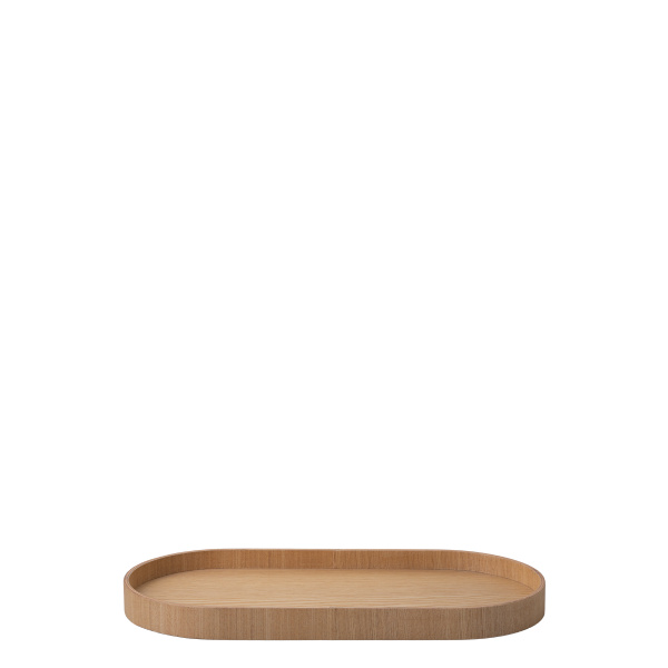 Plateau ovale 40 x 20 x 3 cm – Elements Wood frêne