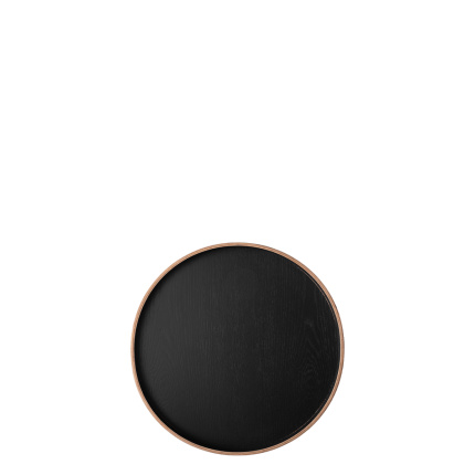 Plateau rond Ø 30 cm, H : 5 cm – Elements Wood Wengue