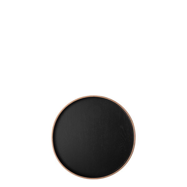 Plateau rond Ø 30 cm, H : 5 cm – Elements Wood Wengue