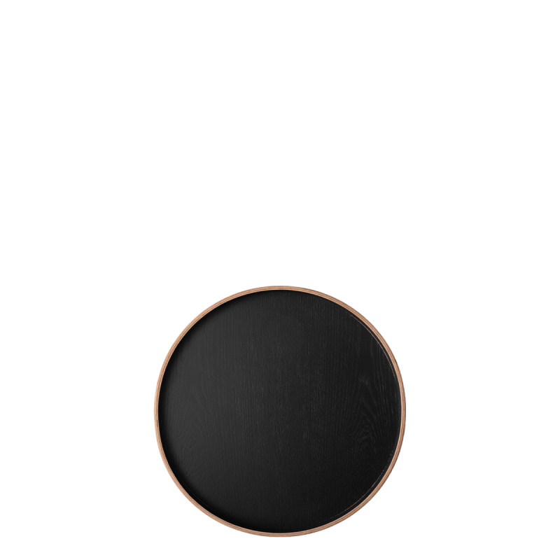 Plateau rond Ø 30 cm, H : 5 cm – Elements Wood Wengue