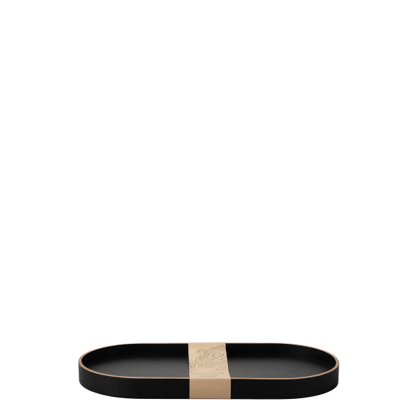 Plateau ovale 40 x 20 x 3 cm – Elements Wood Wengue