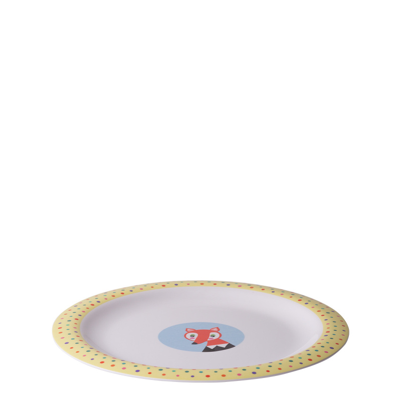 Set enfant en mélamine 3 pièces – Kids WORLD Animals