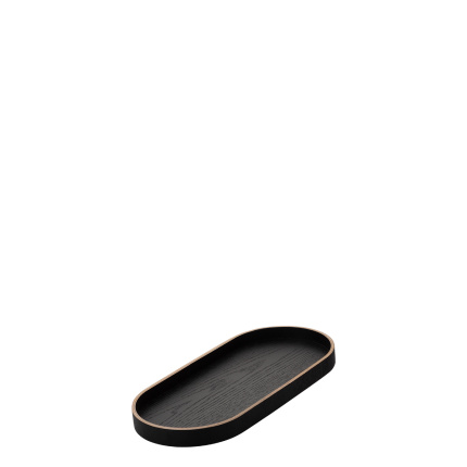 Plateau ovale 35.5 x 16.5 x 2.5 cm – Elements Wood Wengue