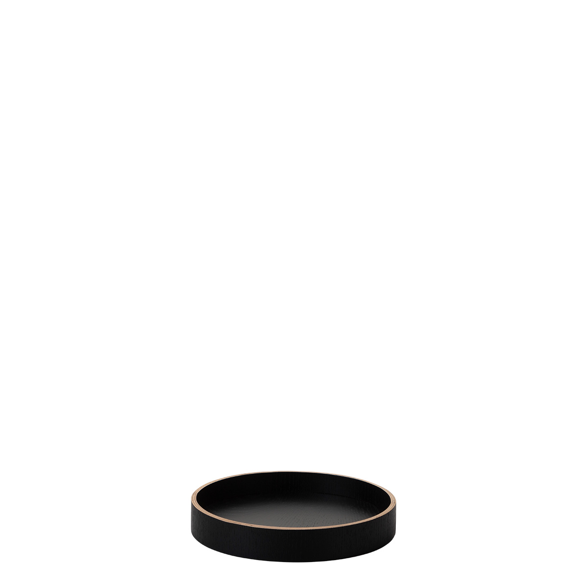 Plateau rond Ø 22 cm, H : 3.5 cm – Elements Wood Wengue