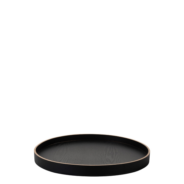Plateau rond Ø 40 cm, H : 3.5 cm – Elements Wood Wengue