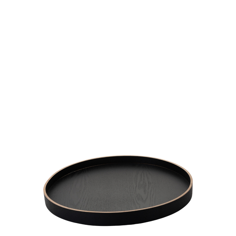 Plateau rond Ø 40 cm, H : 3.5 cm – Elements Wood Wengue