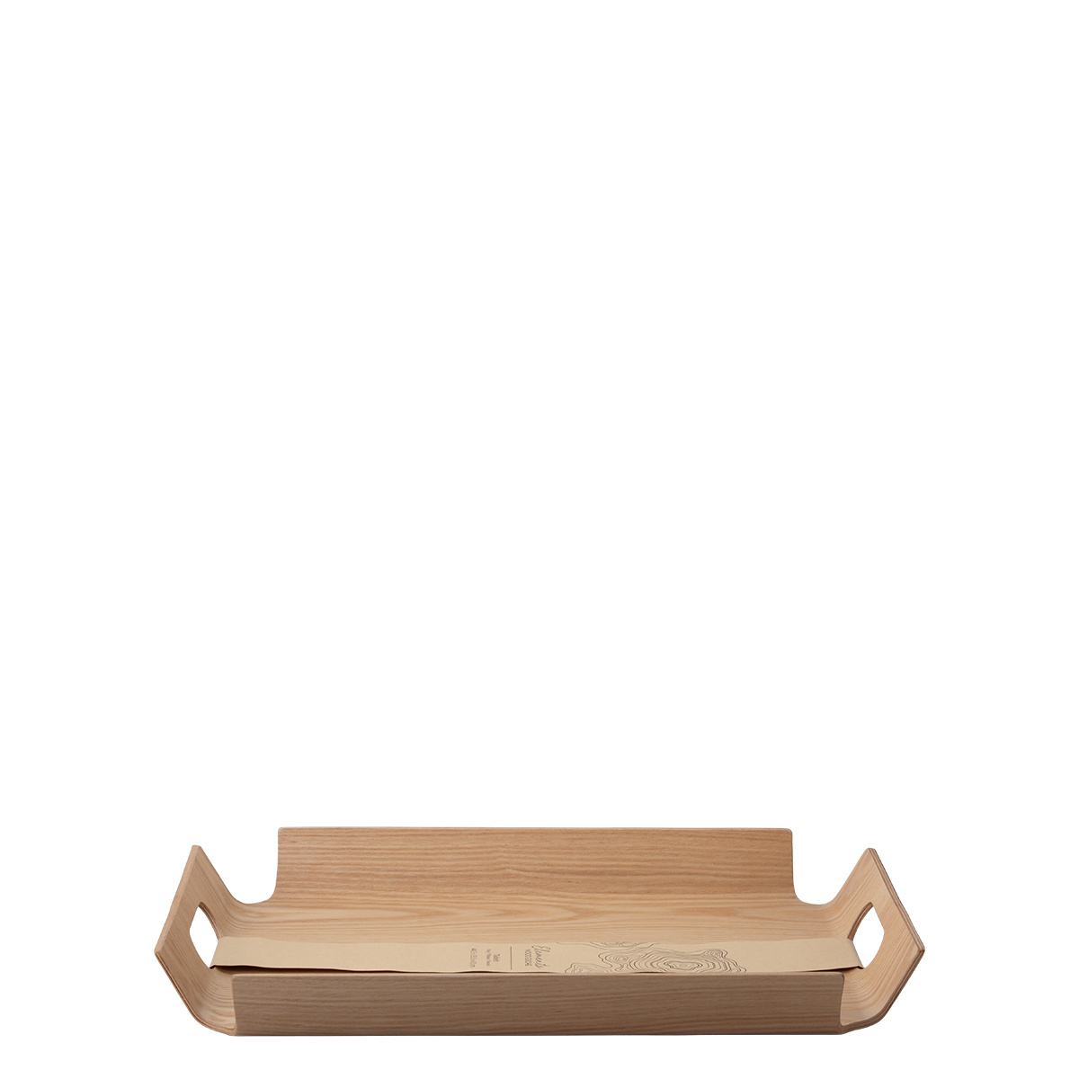 Plateau 44.5 x 33.5 x 4.5 cm – Elements Wood frêne