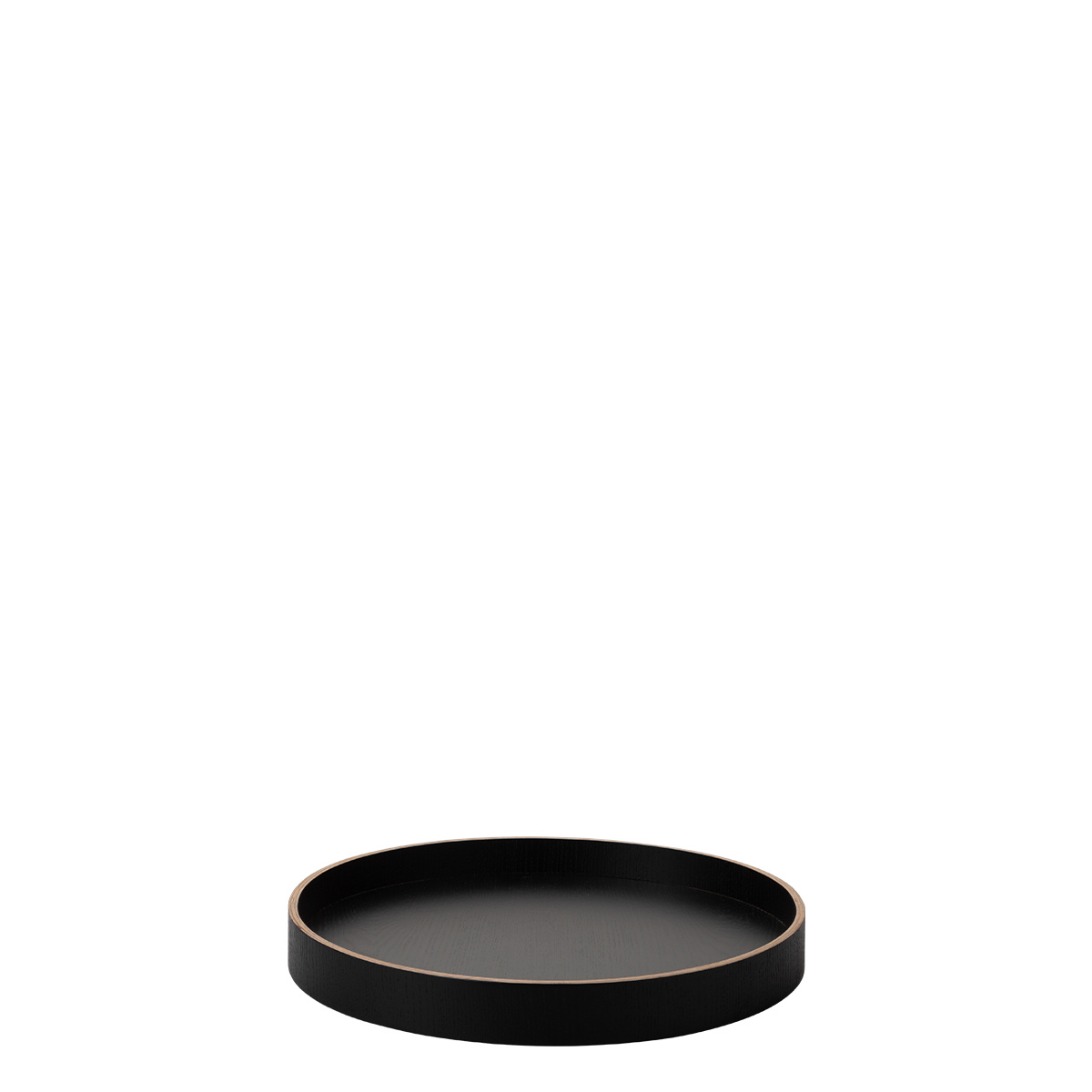 Plateau rond Ø 30 cm, H : 5 cm – Elements Wood Wengue