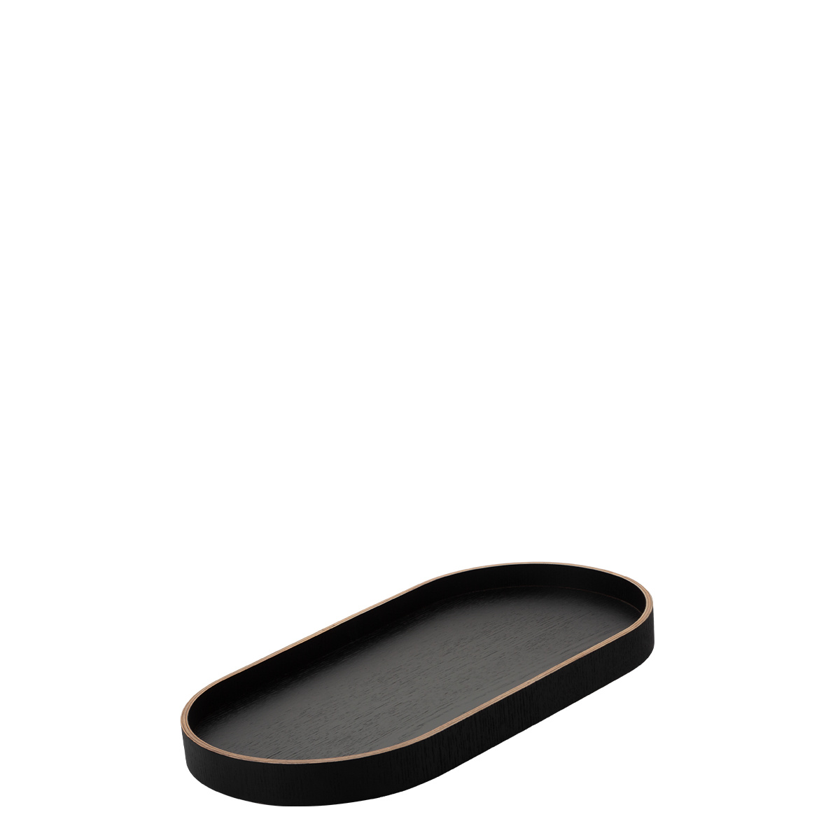 Plateau ovale 40 x 20 x 3 cm – Elements Wood Wengue