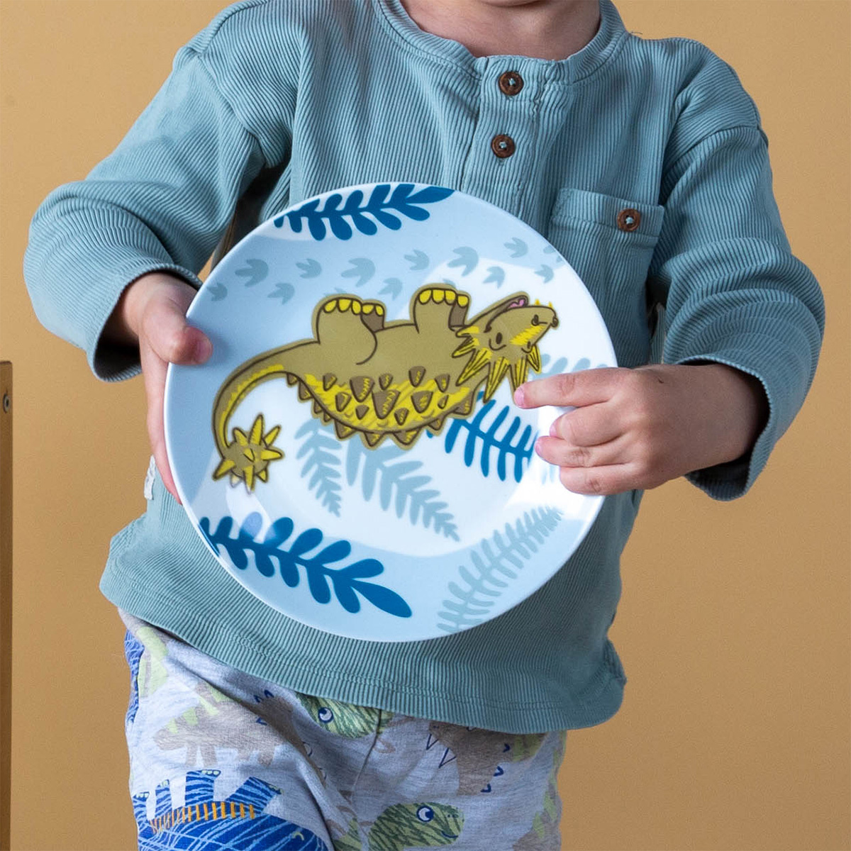 Set en porcelaine pour enfants Dino 3 pcs – KIDS WORLD