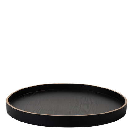 Plateau rond Ø 40 cm, H : 3.5 cm – Elements Wood Wengue
