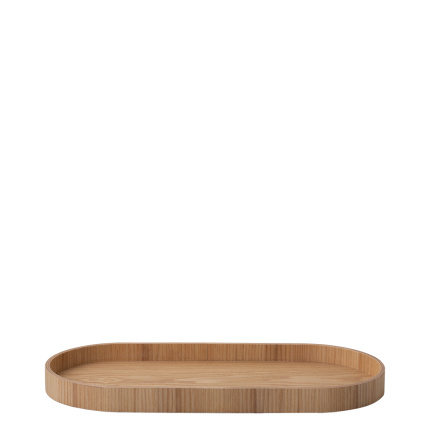 Plateau ovale 35.5 x 16.5 x 2.5 cm – Elements Wood frêne