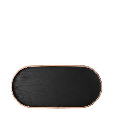 Plateau ovale 35.5 x 16.5 x 2.5 cm – Elements Wood Wengue