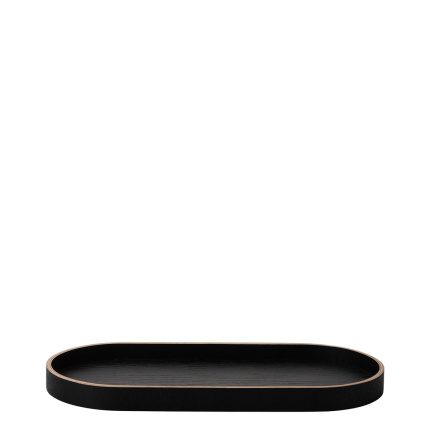 Plateau ovale 35.5 x 16.5 x 2.5 cm – Elements Wood Wengue