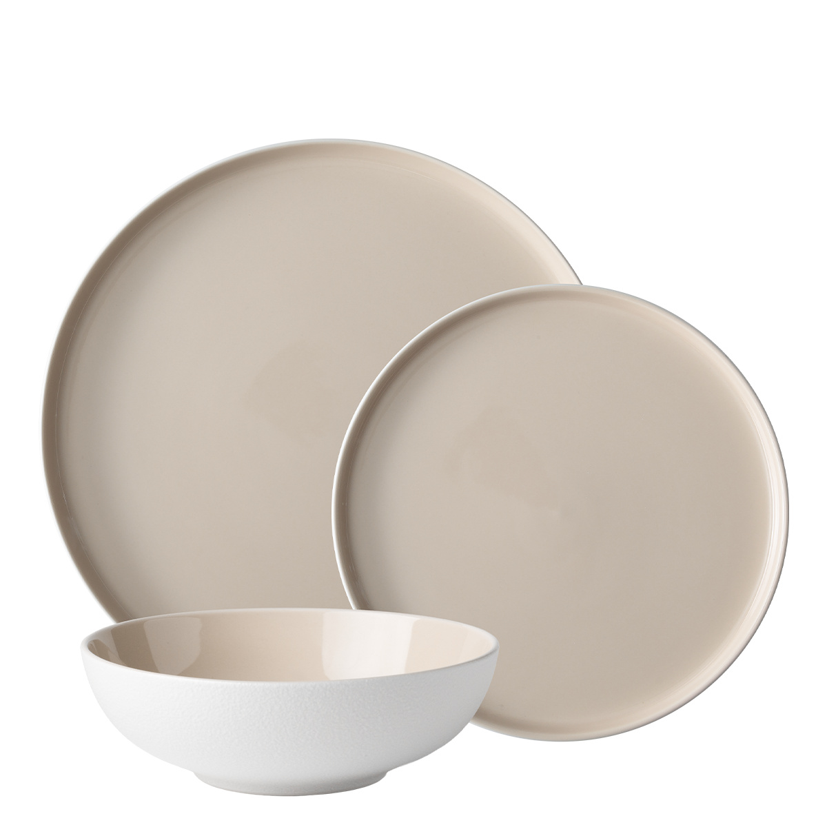 Set d'assiettes 12 pcs — Fine Dining Ash