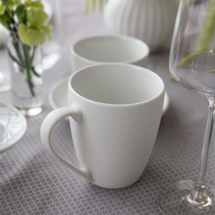 Tasse 320 ml — Fine Dining White Frosty