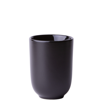 Tasse sans anse noire 300 ml - Flow