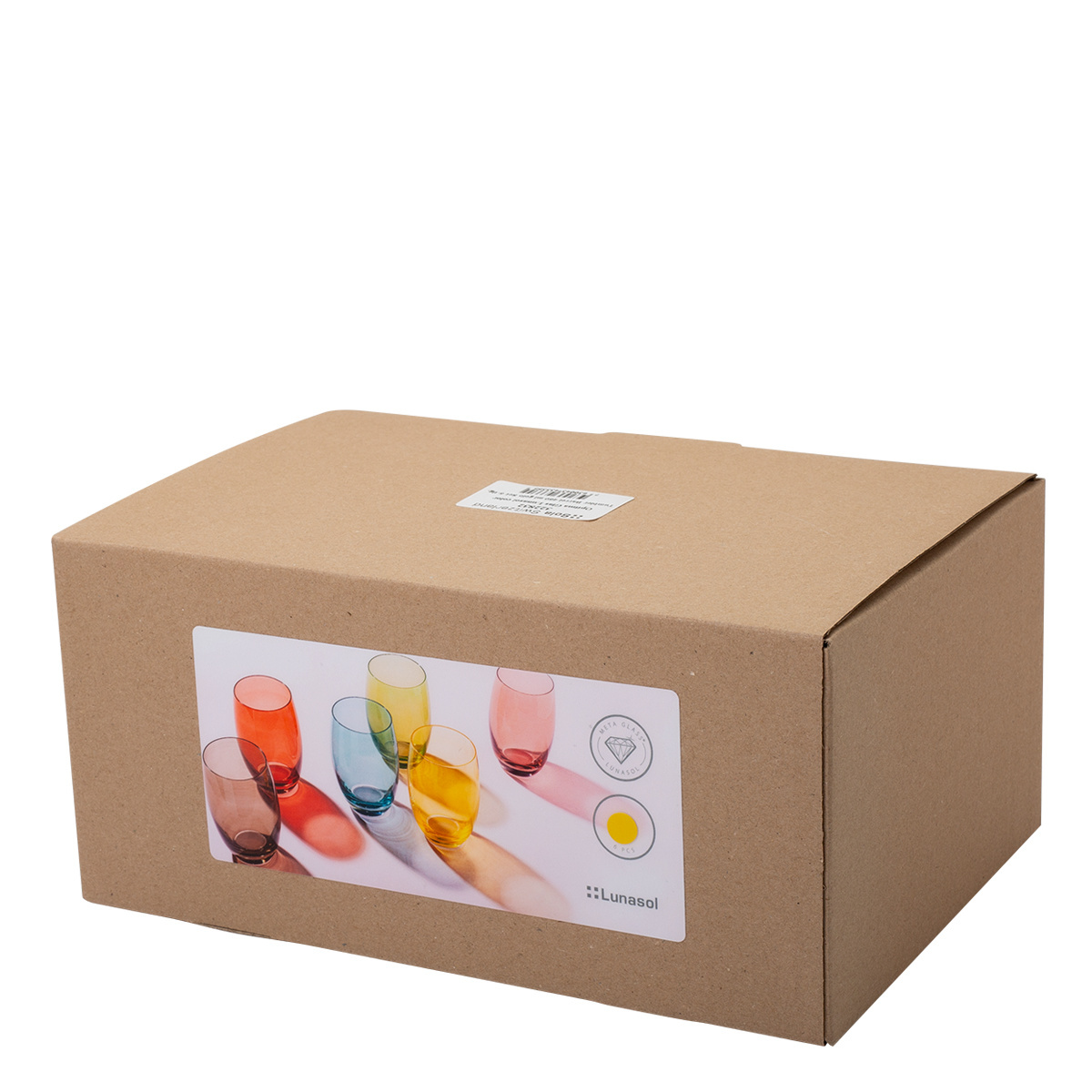 Verres Tumbler verts 460 ml 6 pcs - Optima Glas Lunasol