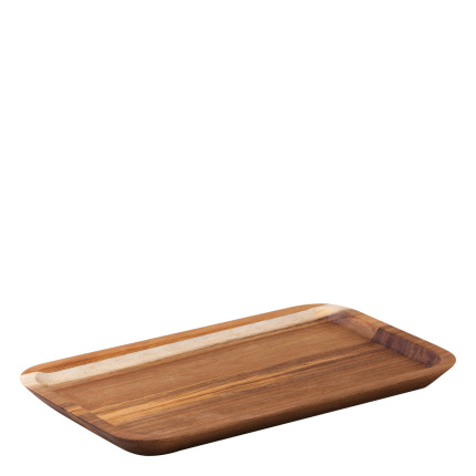 Plateau rectangulaire grand Acacia 30 x 17,5 cm - FLOW Wooden