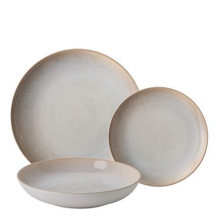 Set d’assiettes 12 pcs — Elements Vulcano Levante