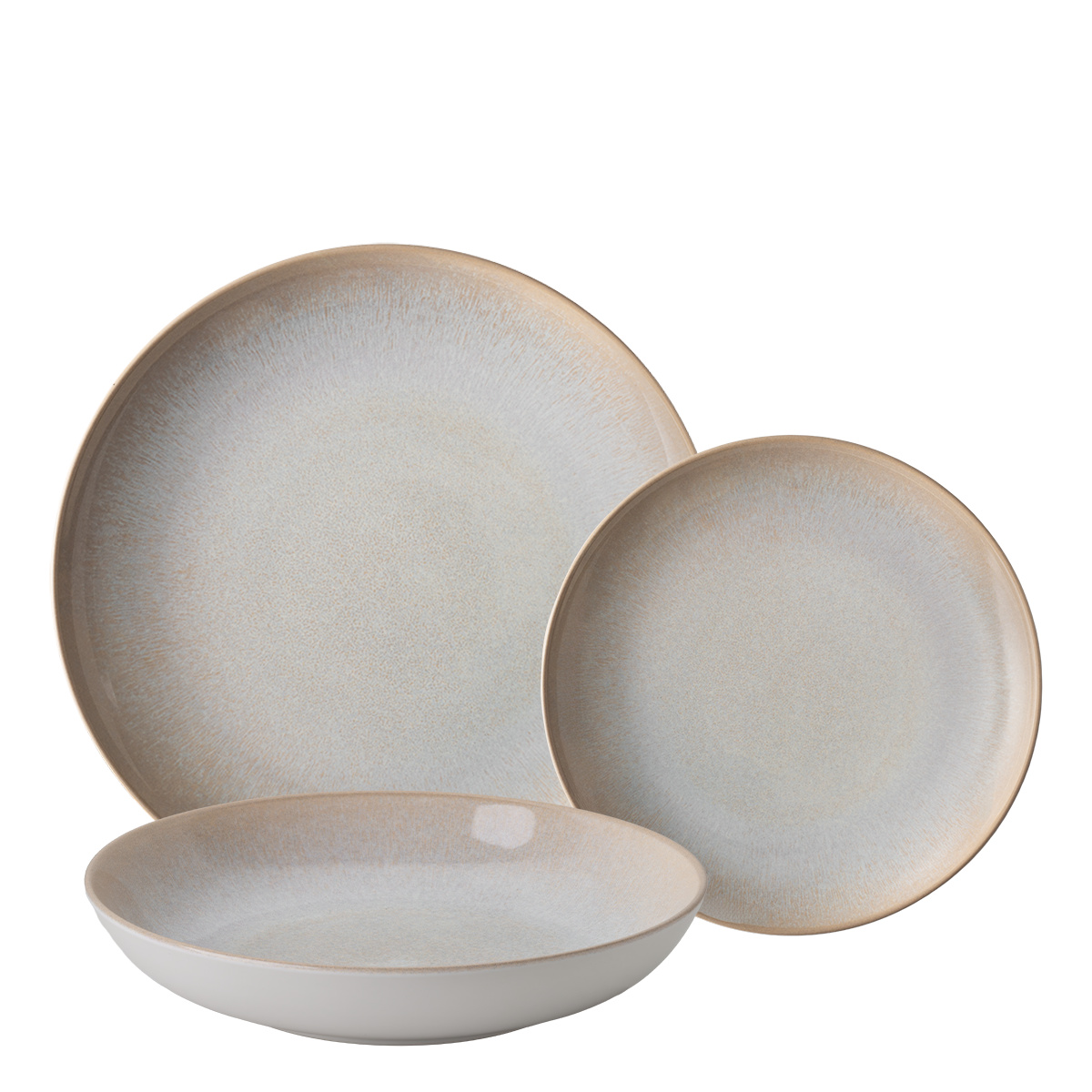 Set d’assiettes 12 pcs — Elements Vulcano Levante