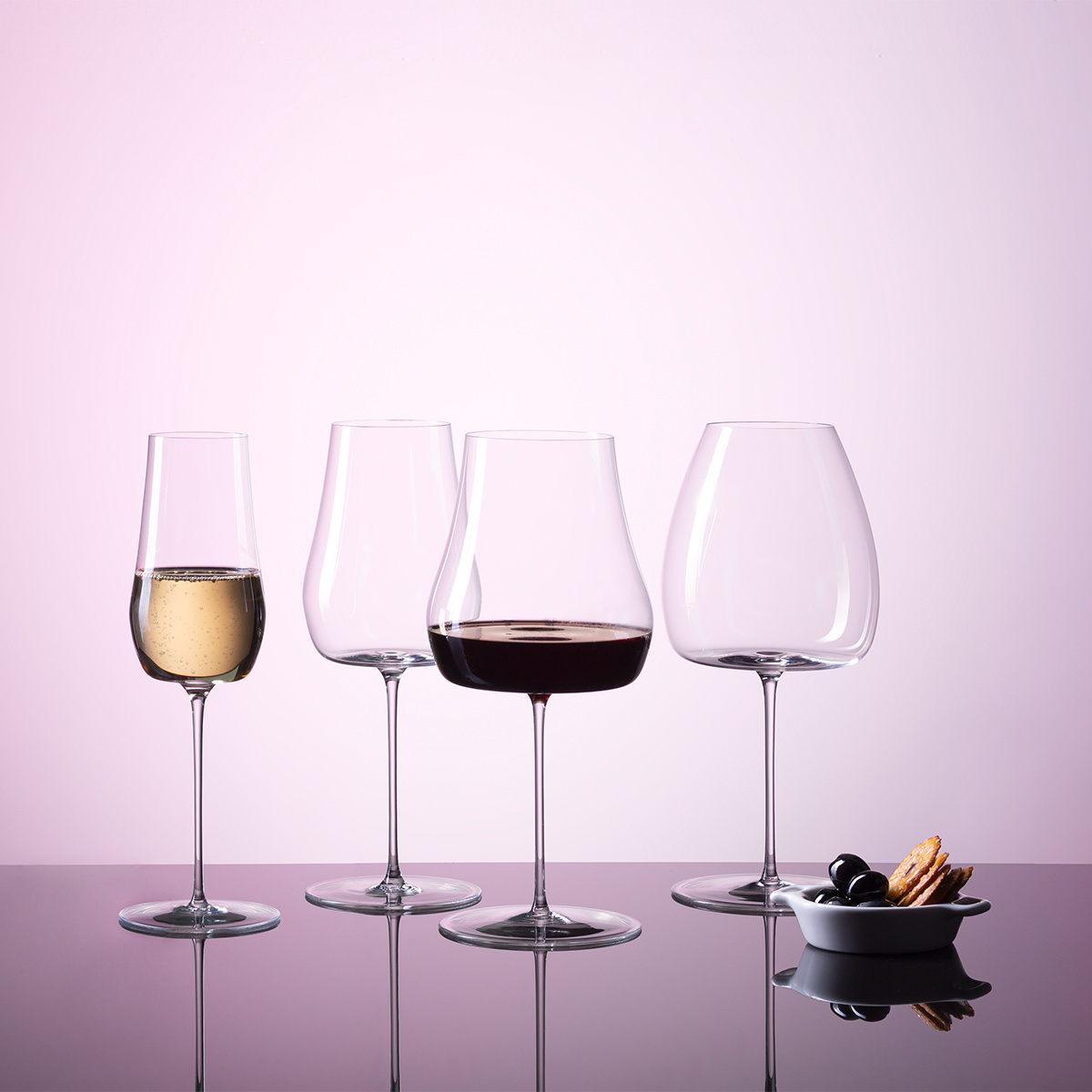 Verre universel 400 ml - Lot de 2 - Green Wave Glas Lunasol