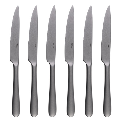 Set de couteaux à steak 6 pièces — Alpha Stone Wash