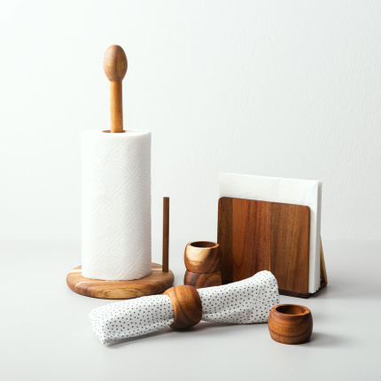 Porte-serviettes Agát 15,2 x 8,9 cm - FLOW Wooden