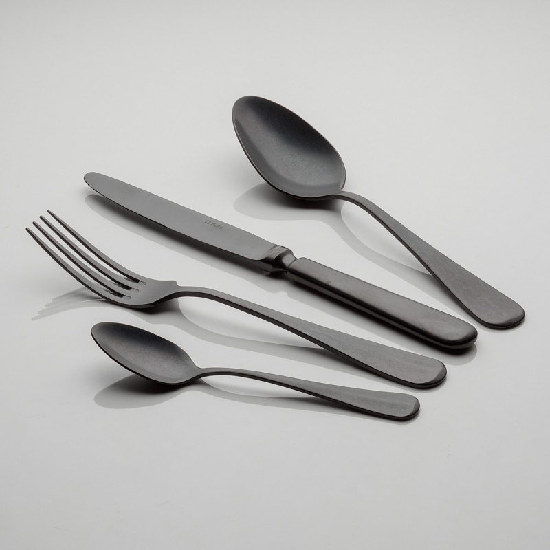 Ménagère 24 pièces - Baguette Vintage noir